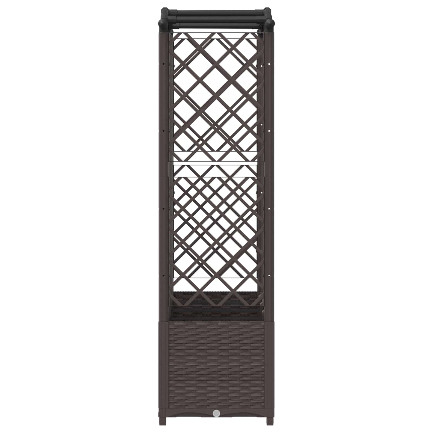 Pakeltas lovas su trelėmis ir stogu Ruda 204 x 40 x 141 cm PP