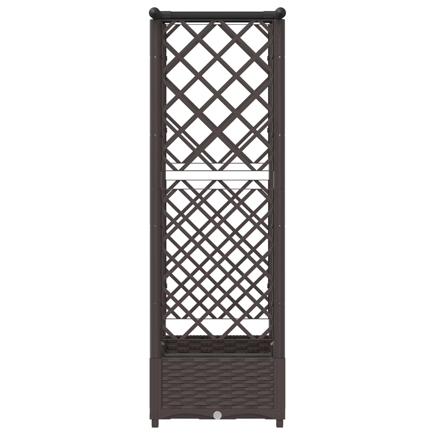 Pakeltas lovas su trelėmis ir stogu Ruda 122,5 x 40 x 123 cm PP