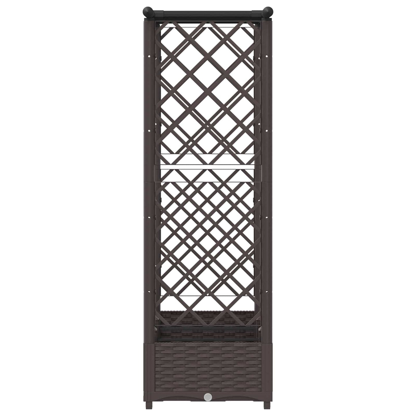 Pakeltas lovas su trelėmis ir stogu Ruda 164 x 40 x 123 cm PP