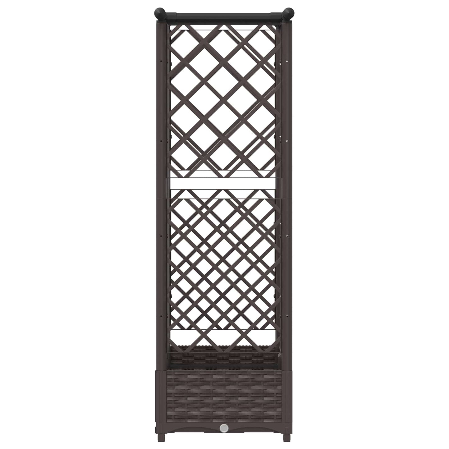 Pakeltas lovas su trelėmis ir stogu Ruda 124 x 40 x 123 cm PP