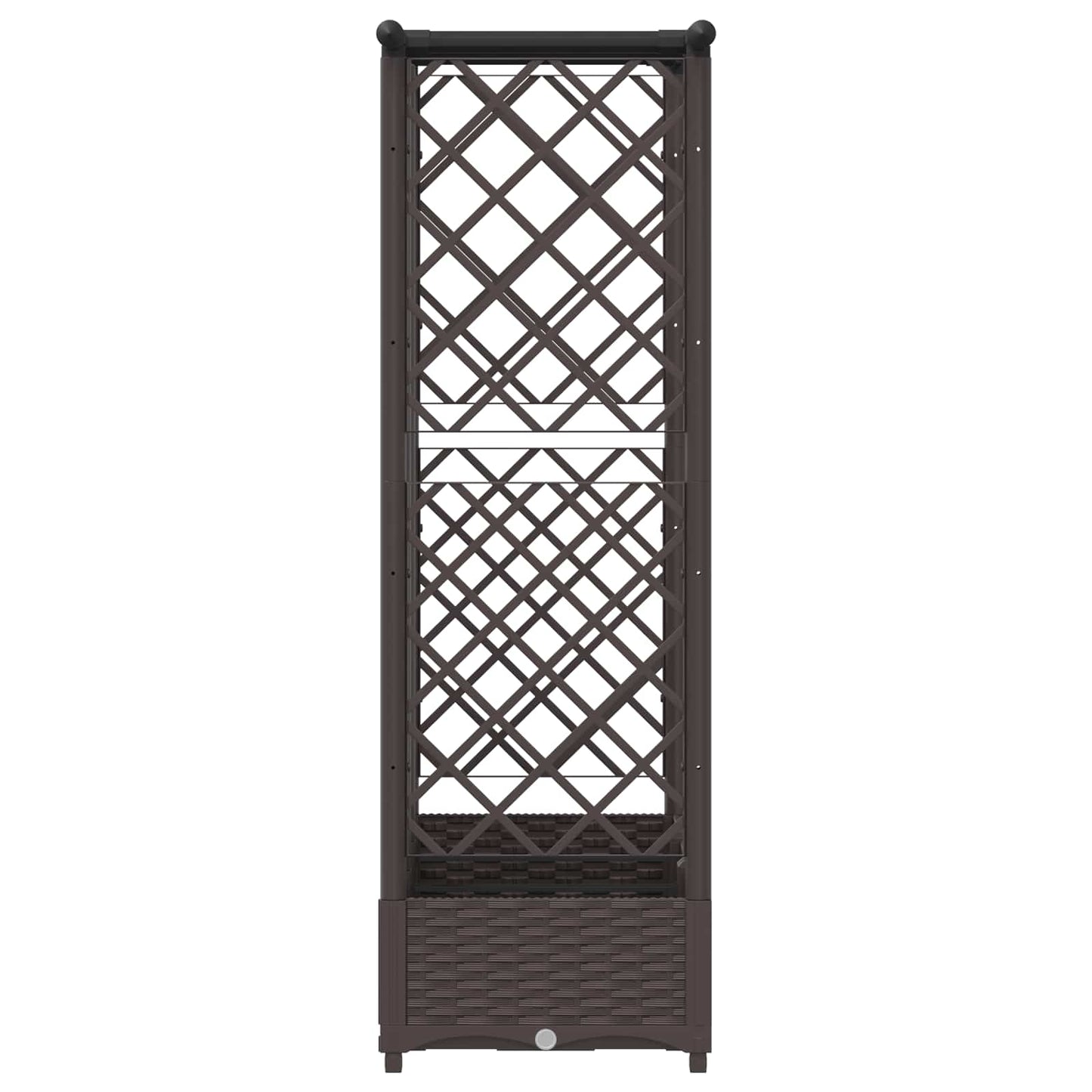 Pakeltas lovas su trelėmis ir stogu Ruda 164 x 40 x 123 cm PP