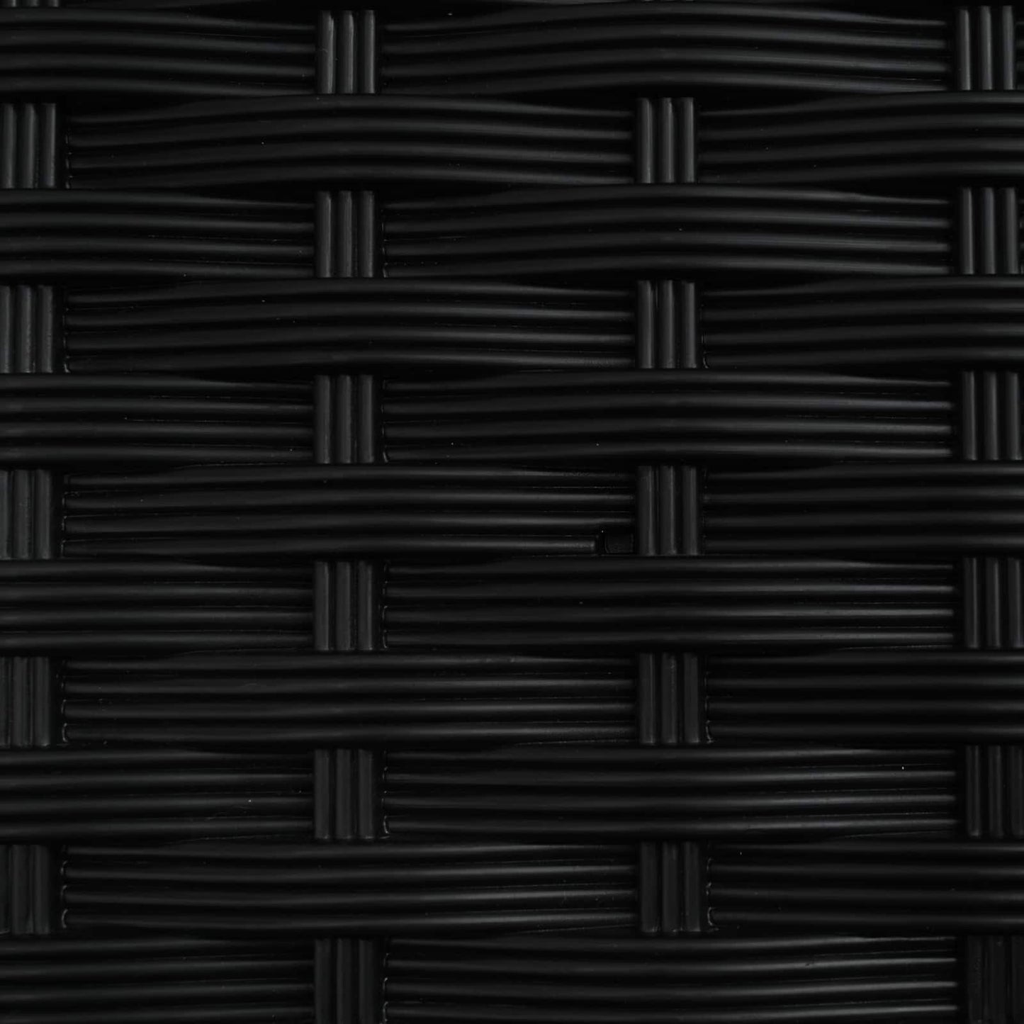 Sodo vazonas su treliu ir ratais 2 vnt. Juoda 80 x 40 x 149 cm