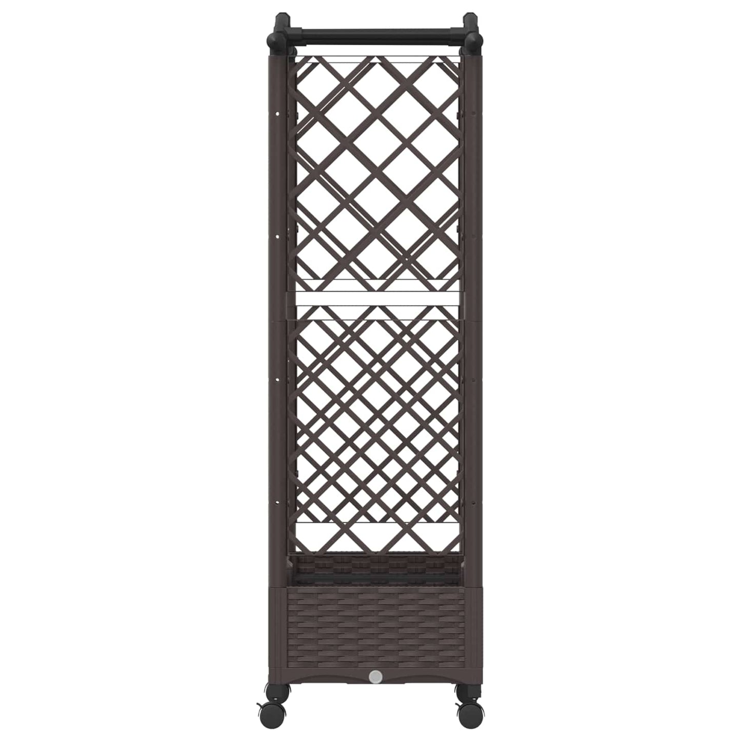 Pakeltas lovas su trelėmis ir stogu Ruda 124 x 40 x 129 cm PP