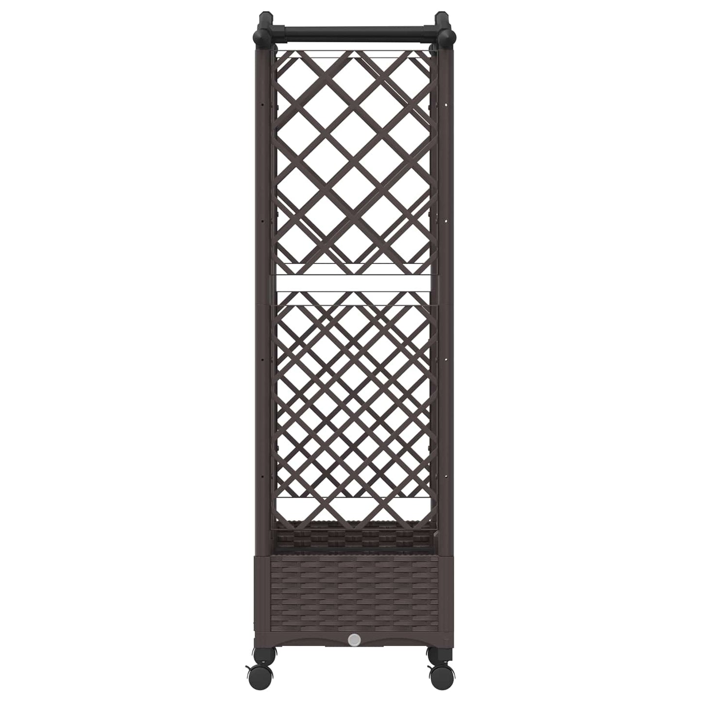 Pakeltas lovas su trelėmis ir stogu Ruda 124 x 40 x 129 cm PP