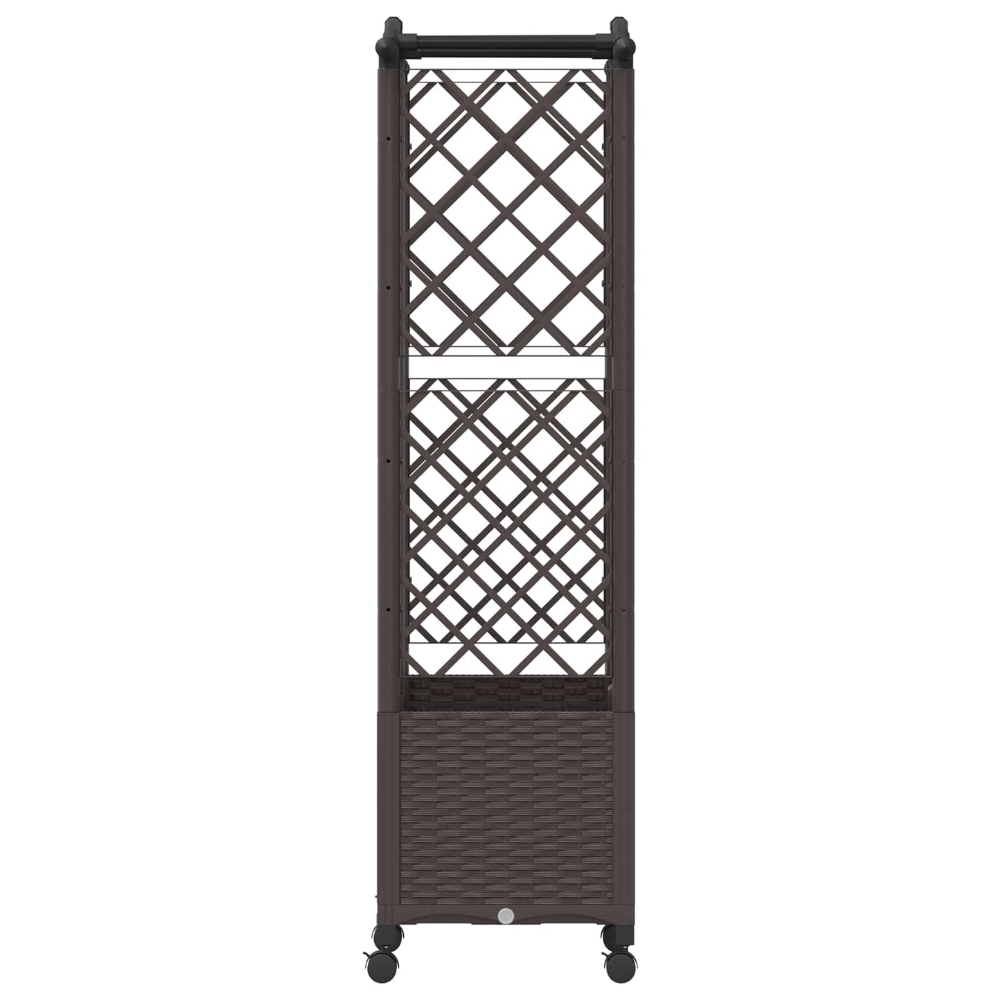 Pakeltas lovas su trelėmis ir stogu Ruda 122 x 40 x 144 cm PP
