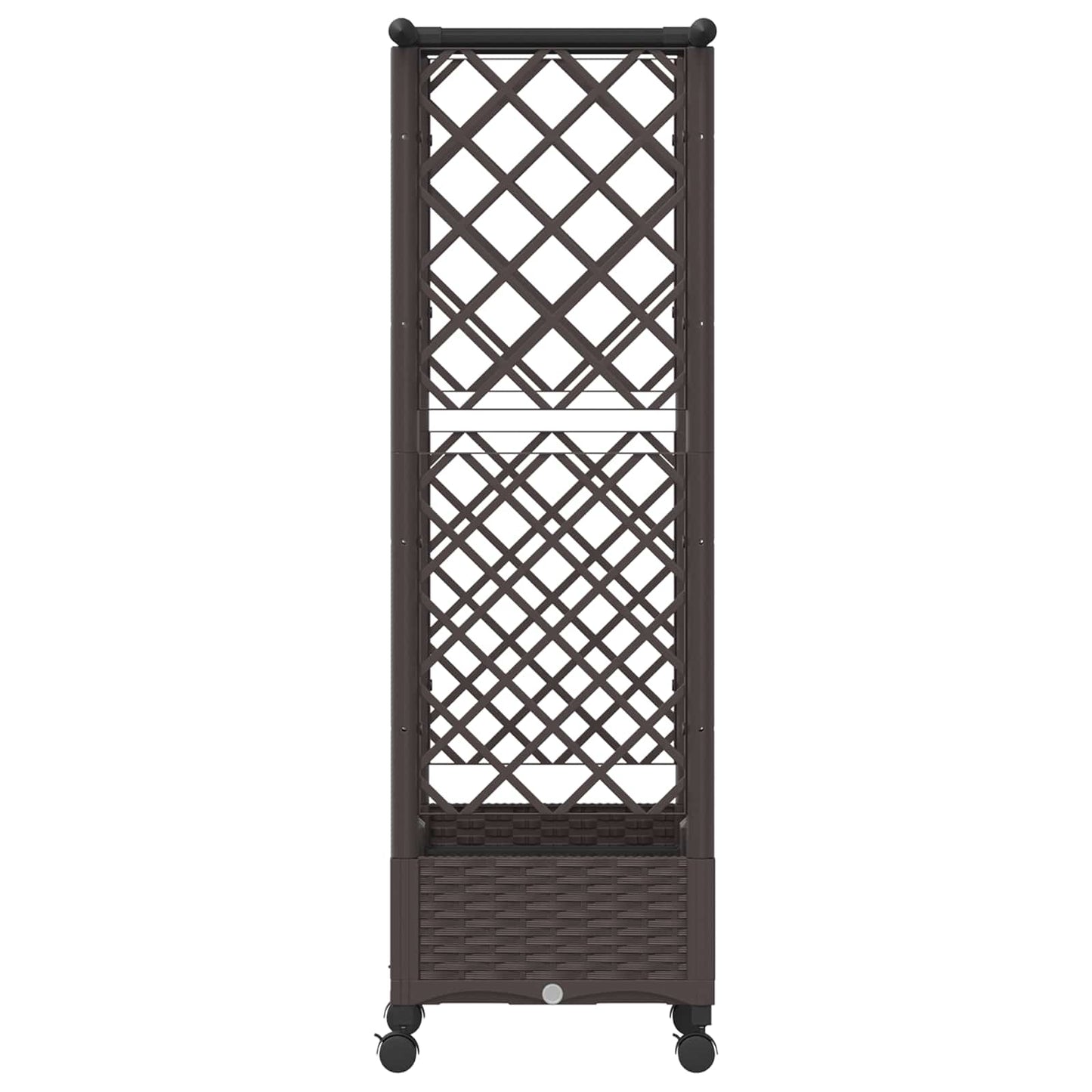 Pakeltas lovas su trelėmis ir stogu Ruda 122,5 x 40 x 127 cm PP