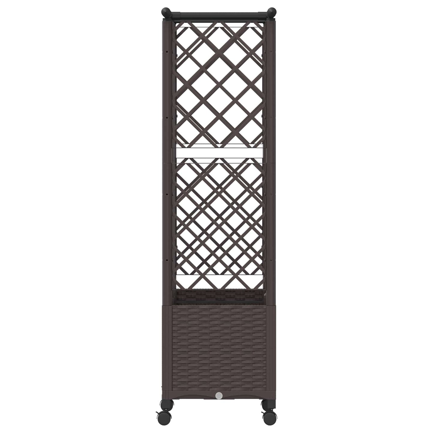 Pakeltas lovas su trelėmis ir stogu Ruda 124 x 40 x 142 cm PP