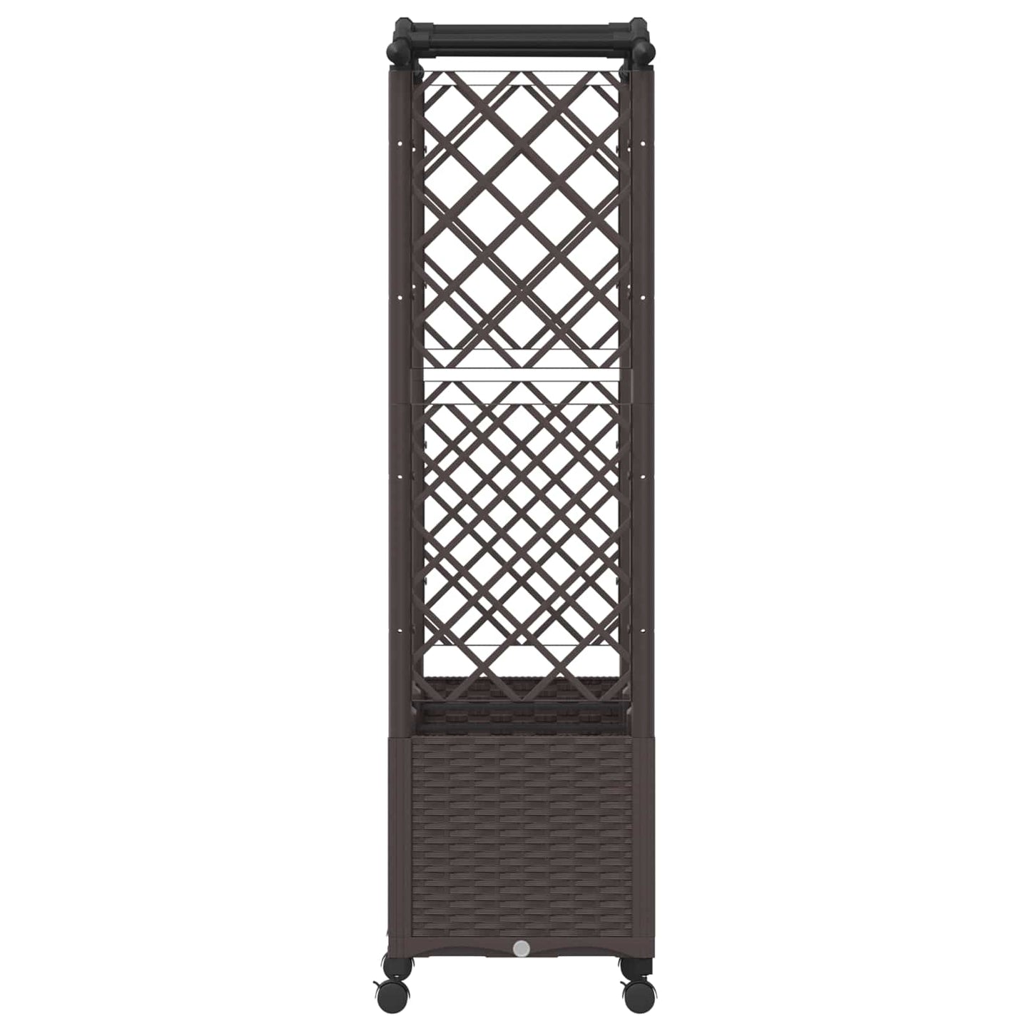Pakeltas lovas su trelėmis ir stogu Ruda 164 x 40 x 144 cm PP