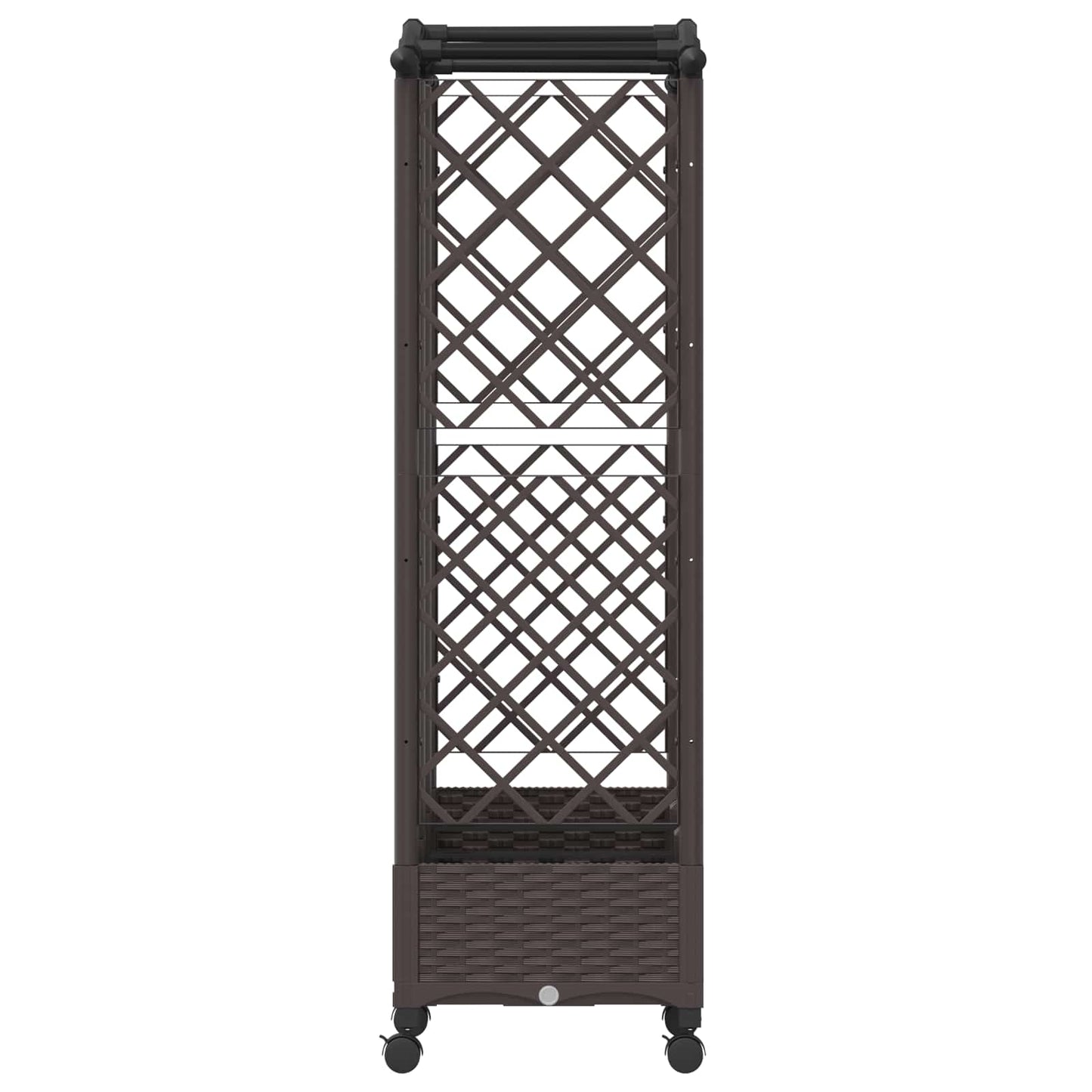 Pakeltas lovas su trelėmis ir stogu Ruda 163 x 40 x 129 cm PP
