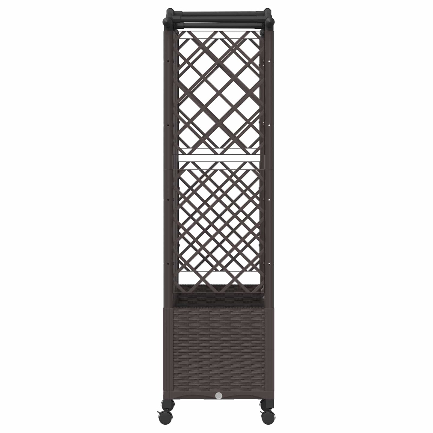 Pakeltas lovas su trelėmis ir stogu Ruda 163 x 40 x 144 cm PP