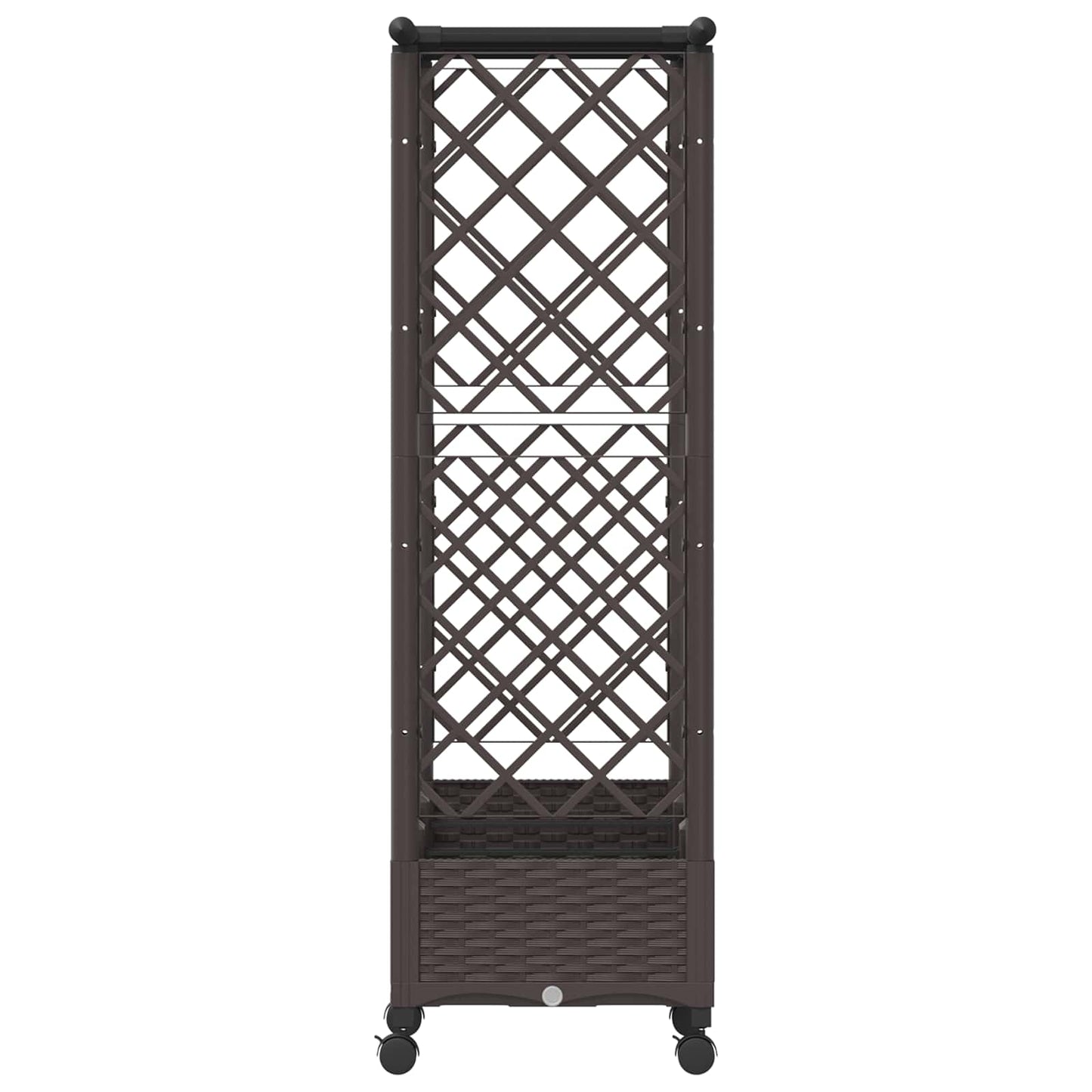 Pakeltas lovas su trelėmis ir stogu Ruda 164 x 40 x 127 cm PP