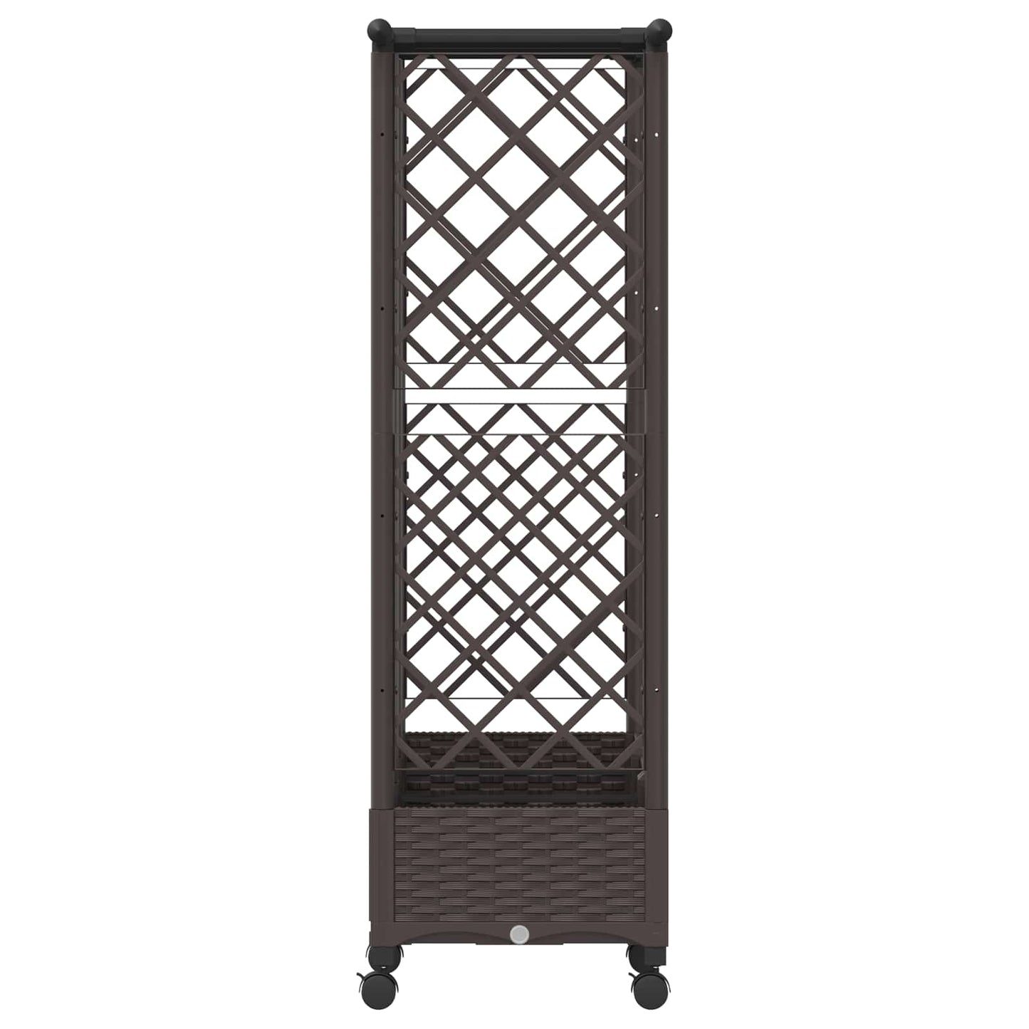 Pakeltas lovas su trelėmis ir stogu Ruda 164 x 40 x 127 cm PP