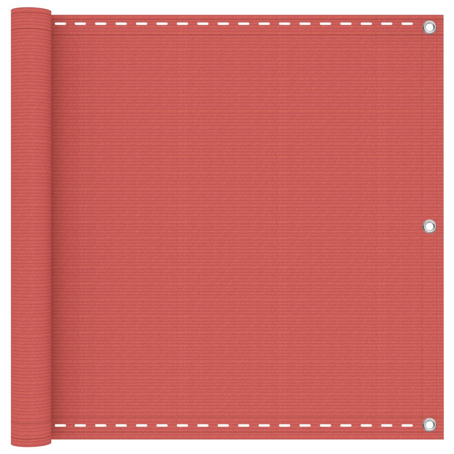 Balkono Ekranas Terakotos 90 x 800 cm HDPE ir aliuminis