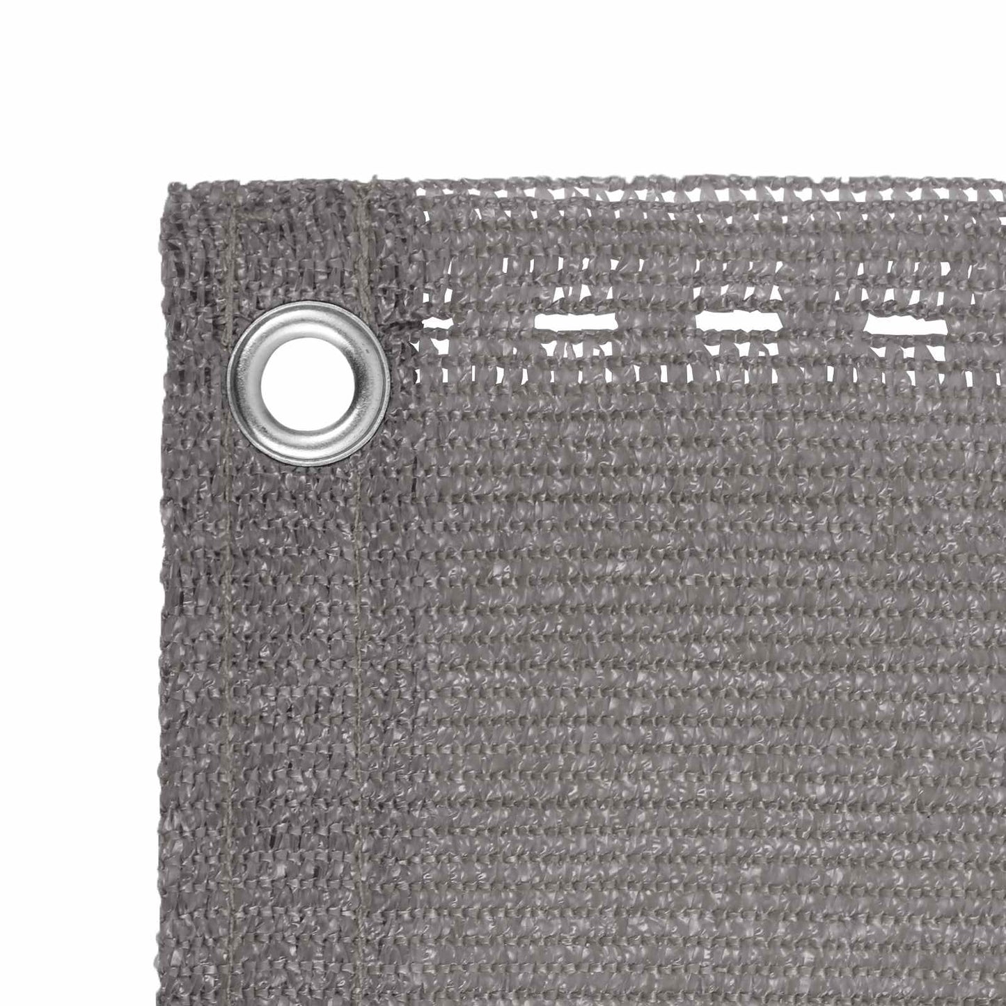 Balkono Ekranas Šviesiai pilka 120 x 1000 cm HDPE ir aliuminis