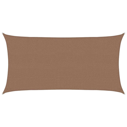 Saulės šešėlio audinys Taupe 2 x 6 m HDPE