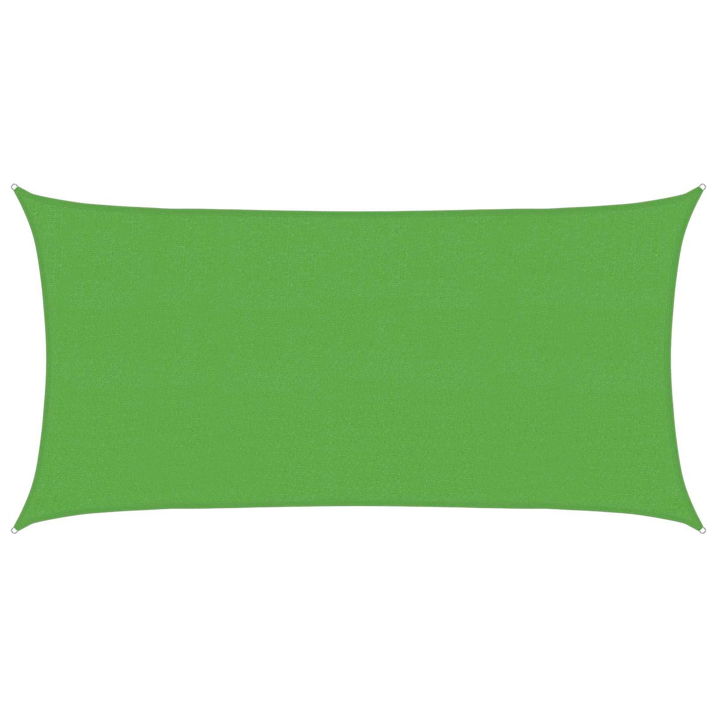 Saulės šešėlio audinys Šviesiai žalia 2,5 x 6 m HDPE