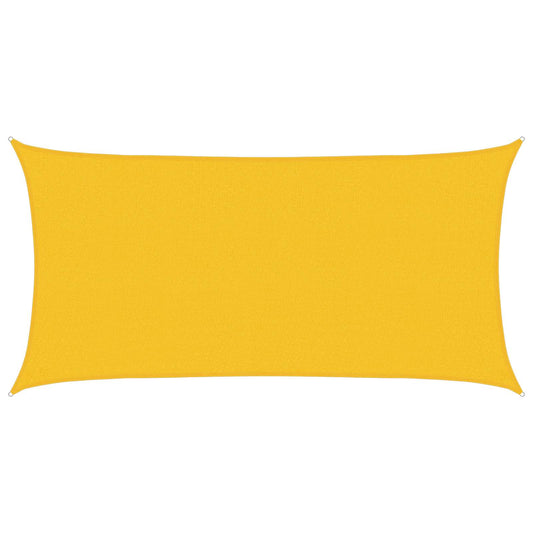 Saulės šešėlio audinys Geltona 2 x 6 m HDPE