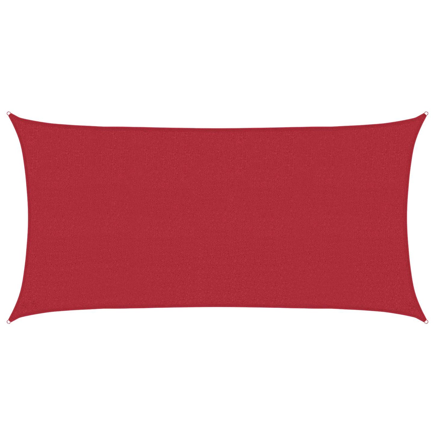 Saulės šešėlio audinys Raudona 2 x 6 m HDPE