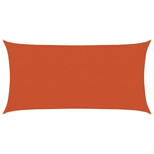 Saulės šešėlio audinys Oranžinė 2,5 x 6 m HDPE