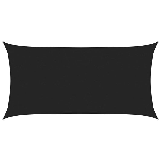 Saulės šešėlio audinys Juoda 2,5 x 6 m HDPE
