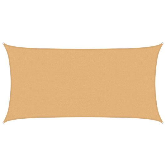 Saulės šešėlio audinys Smėlio 2,5 x 6 m HDPE