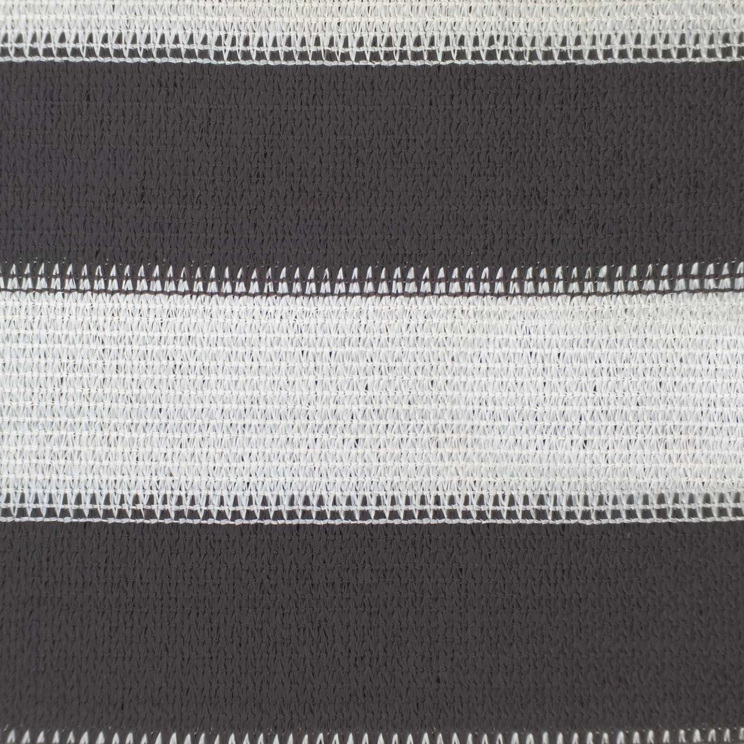 Saulės šešėlio audinys Antracito ir baltos 2,5 x 3 m HDPE