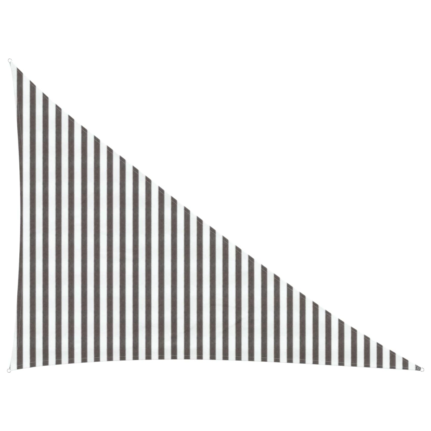 Saulės šešėlio audinys Šviesiai pilka ir balta. 3 x 4 x 5 m