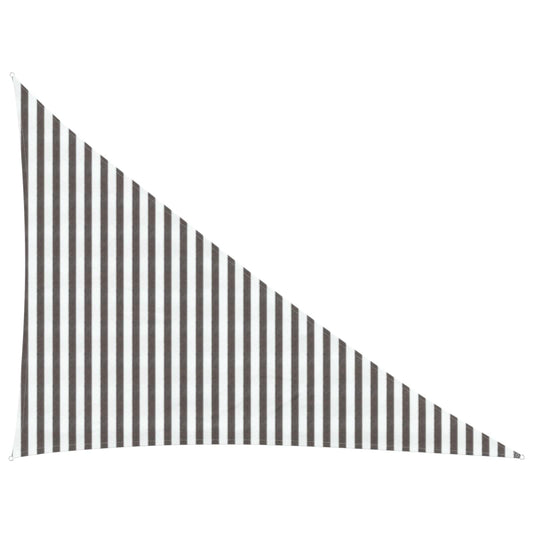 Saulės šešėlio audinys Šviesiai pilka ir balta. 3 x 4 x 5 m