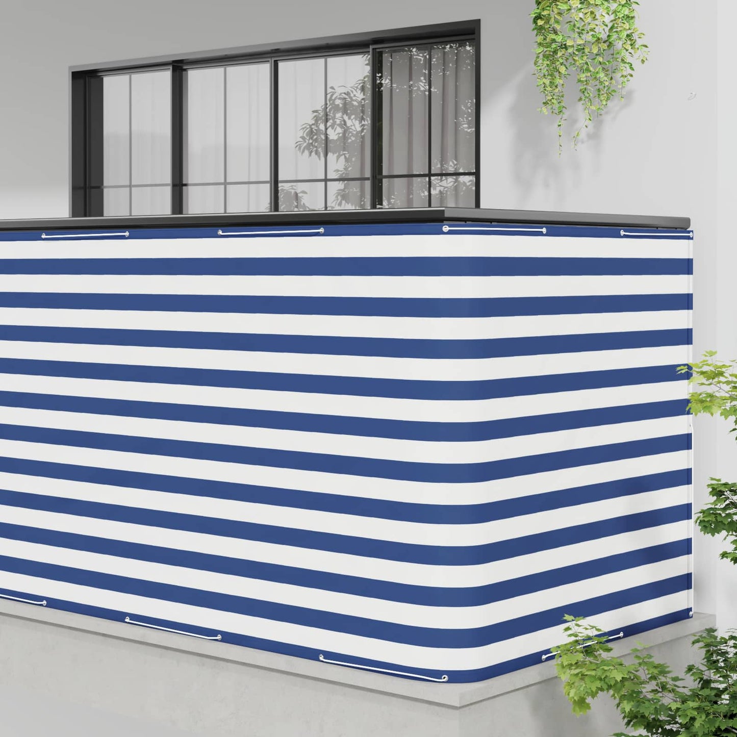 Balkono privatumo ekranas 150 x 700 cm Audinys su PU danga