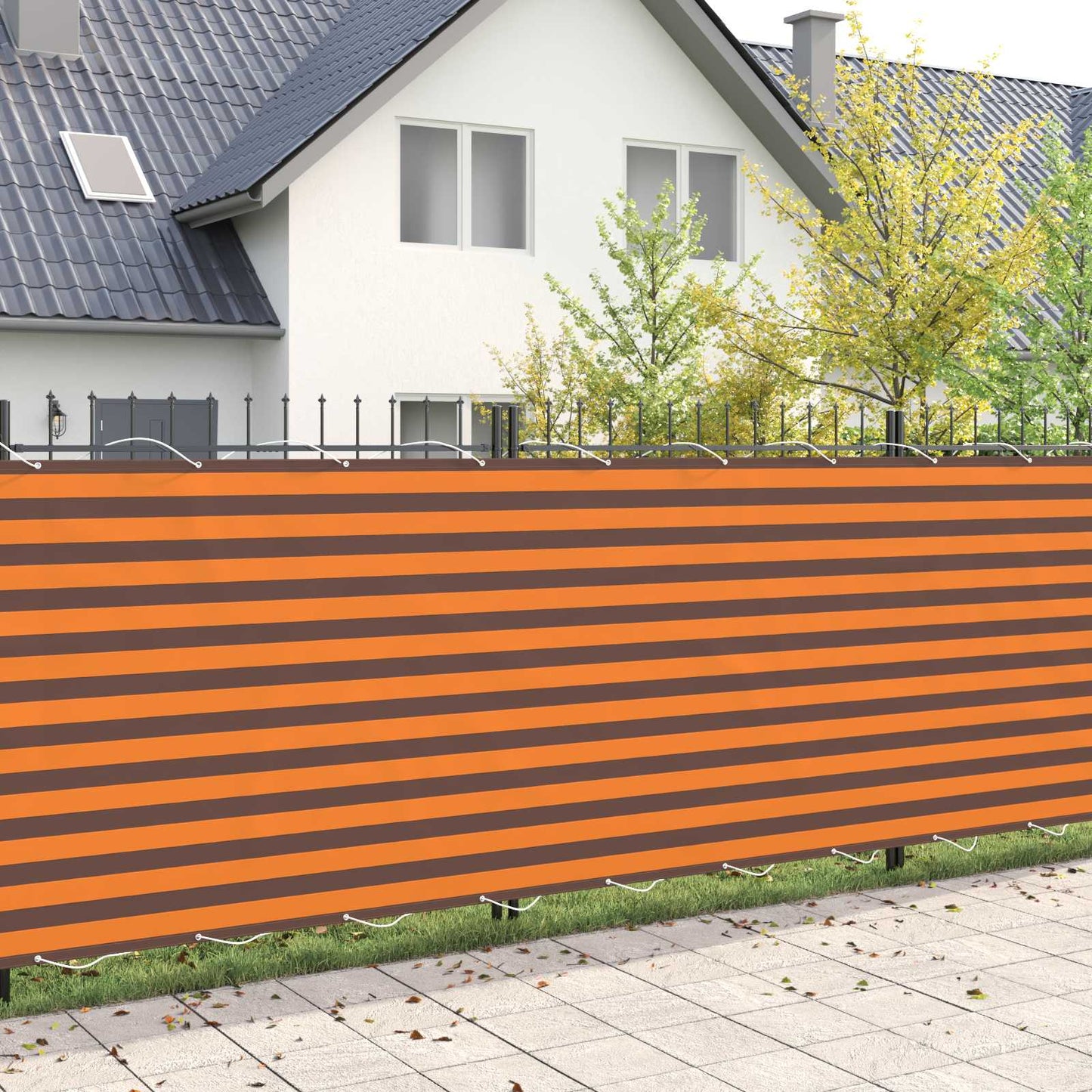 Balkono privatumo ekranas 150 x 300 cm Audinys su PU danga