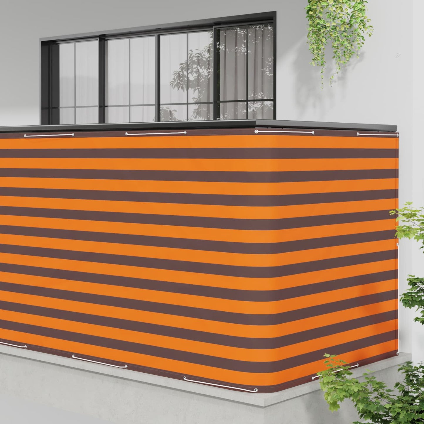 Balkono privatumo ekranas 150 x 700 cm Audinys su PU danga