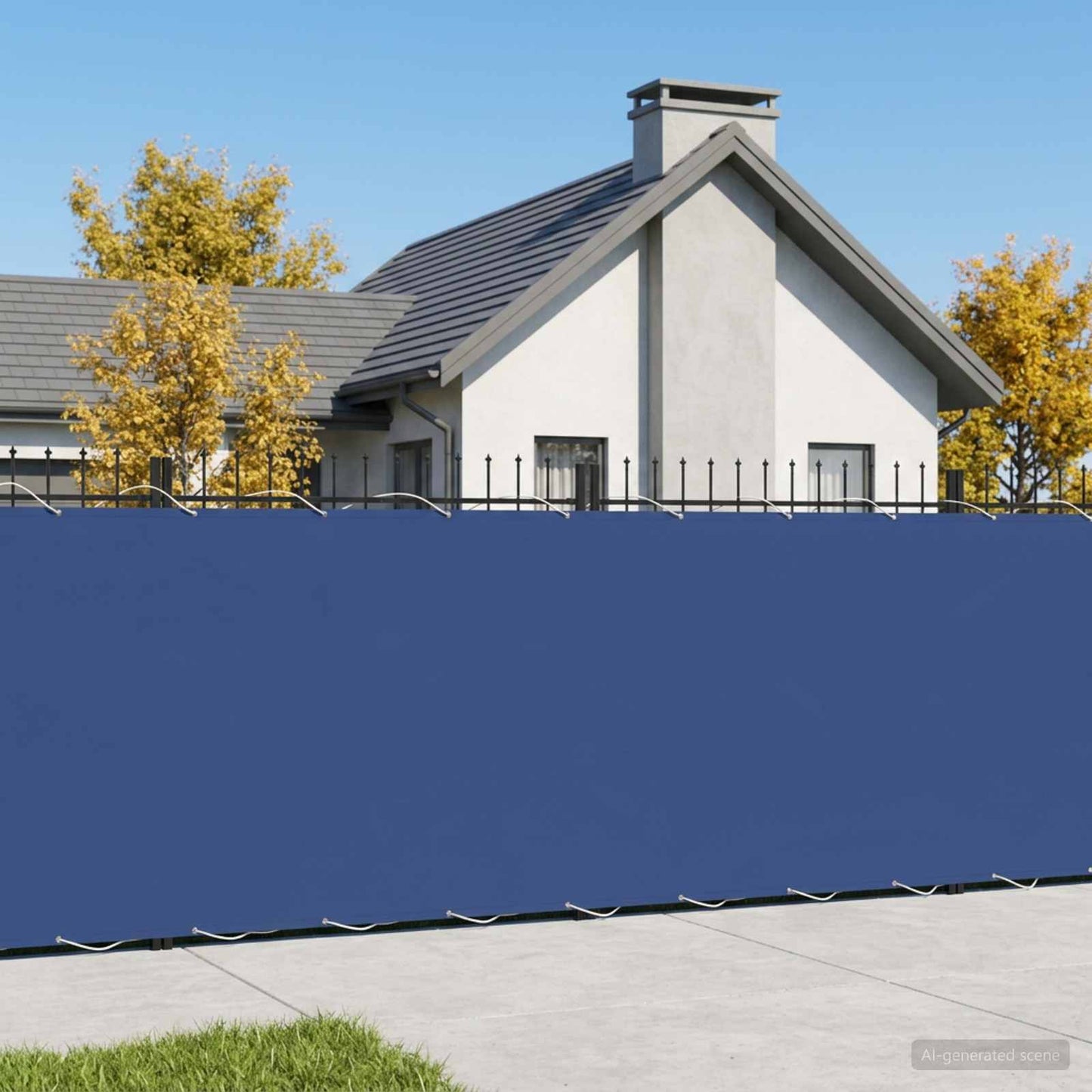 Balkono privatumo ekranas 150 x 300 cm Audinys su PU danga