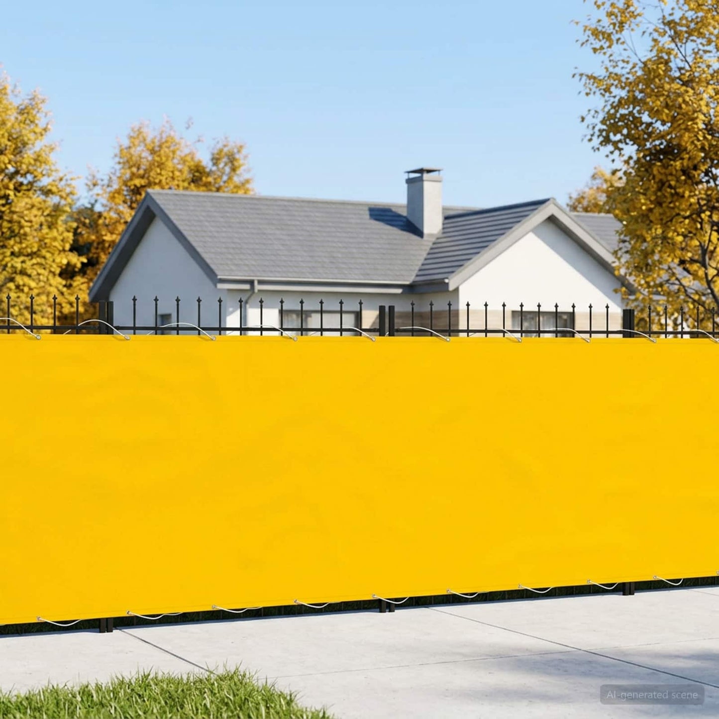 Balkono privatumo ekranas 180 x 300 cm Audinys su PU danga