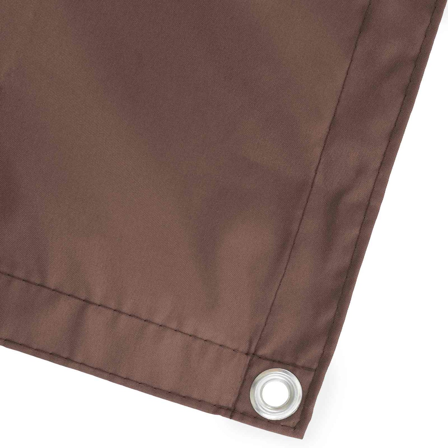 Balkono privatumo ekranas 150 x 500 cm Audinys su PU danga Ruda