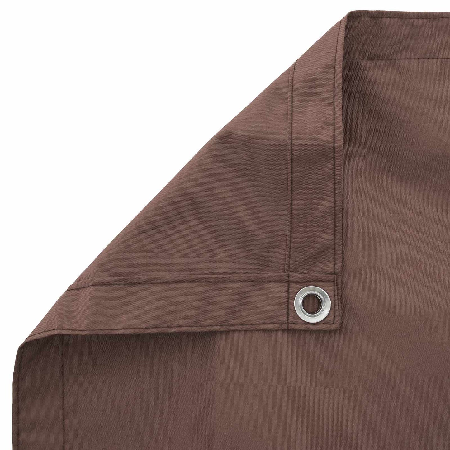 Balkono privatumo ekranas 150 x 500 cm Audinys su PU danga Ruda