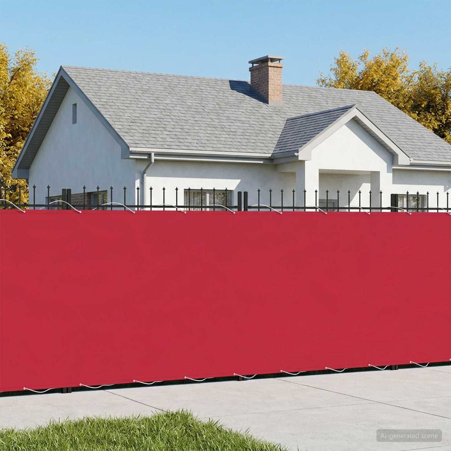 Balkono privatumo ekranas 150 x 400 cm Audinys su PU danga