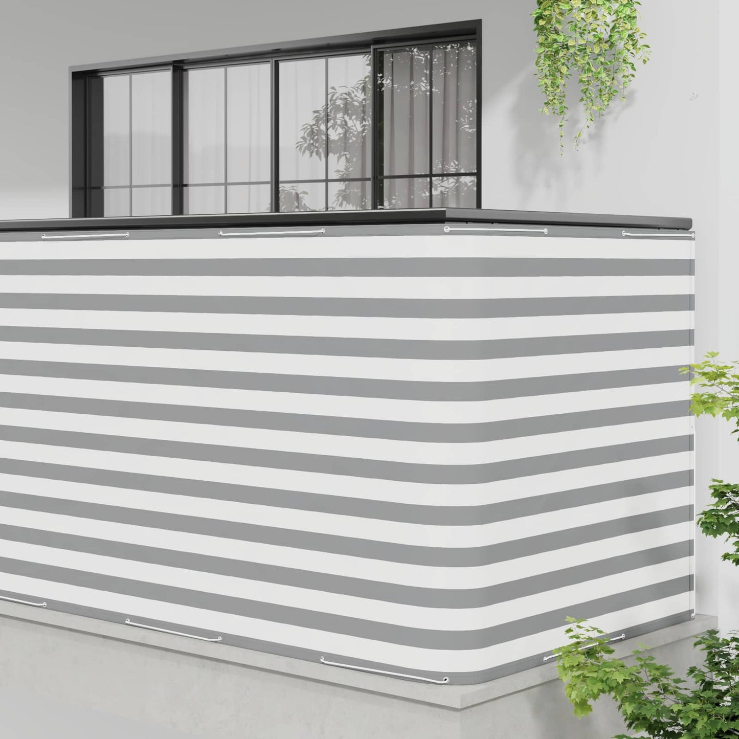 Balkono privatumo ekranas 150 x 200 cm Audinys su PU danga