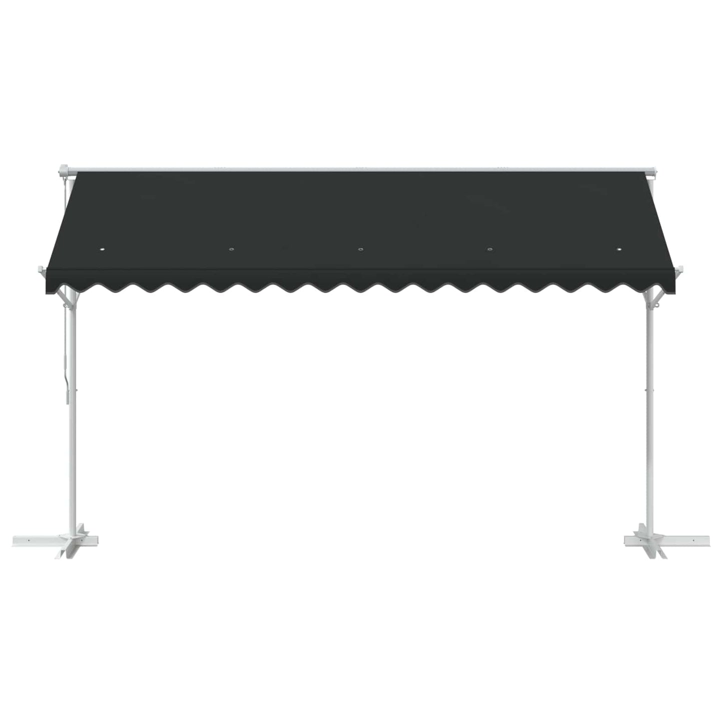 Atvira markizė Antracito 4 × 3 m Poliesteris