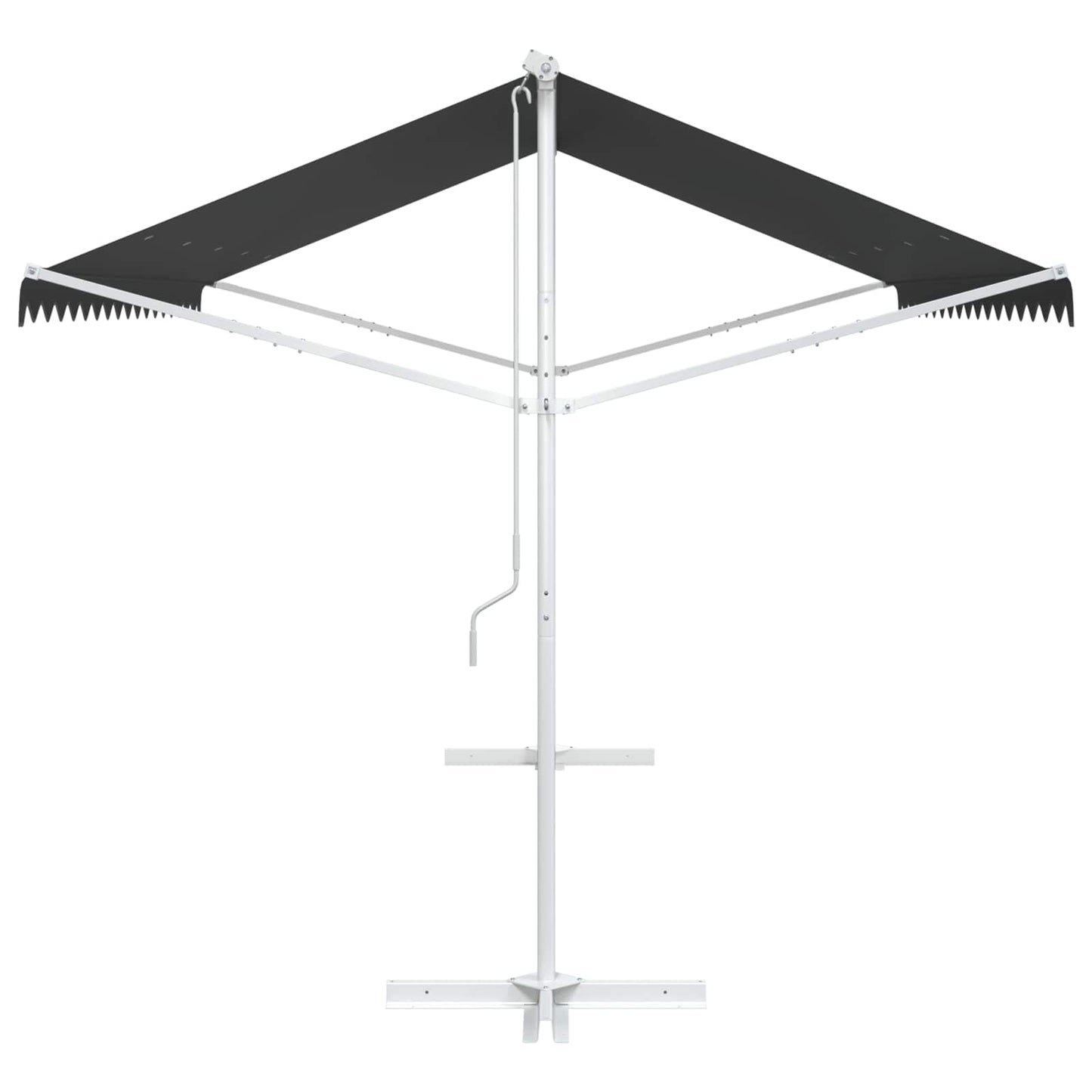 Atvira markizė Antracito 4 × 3 m Poliesteris