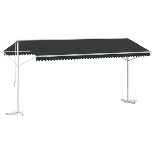 Atvira markizė Antracito 5 x 3 m Poliesteris