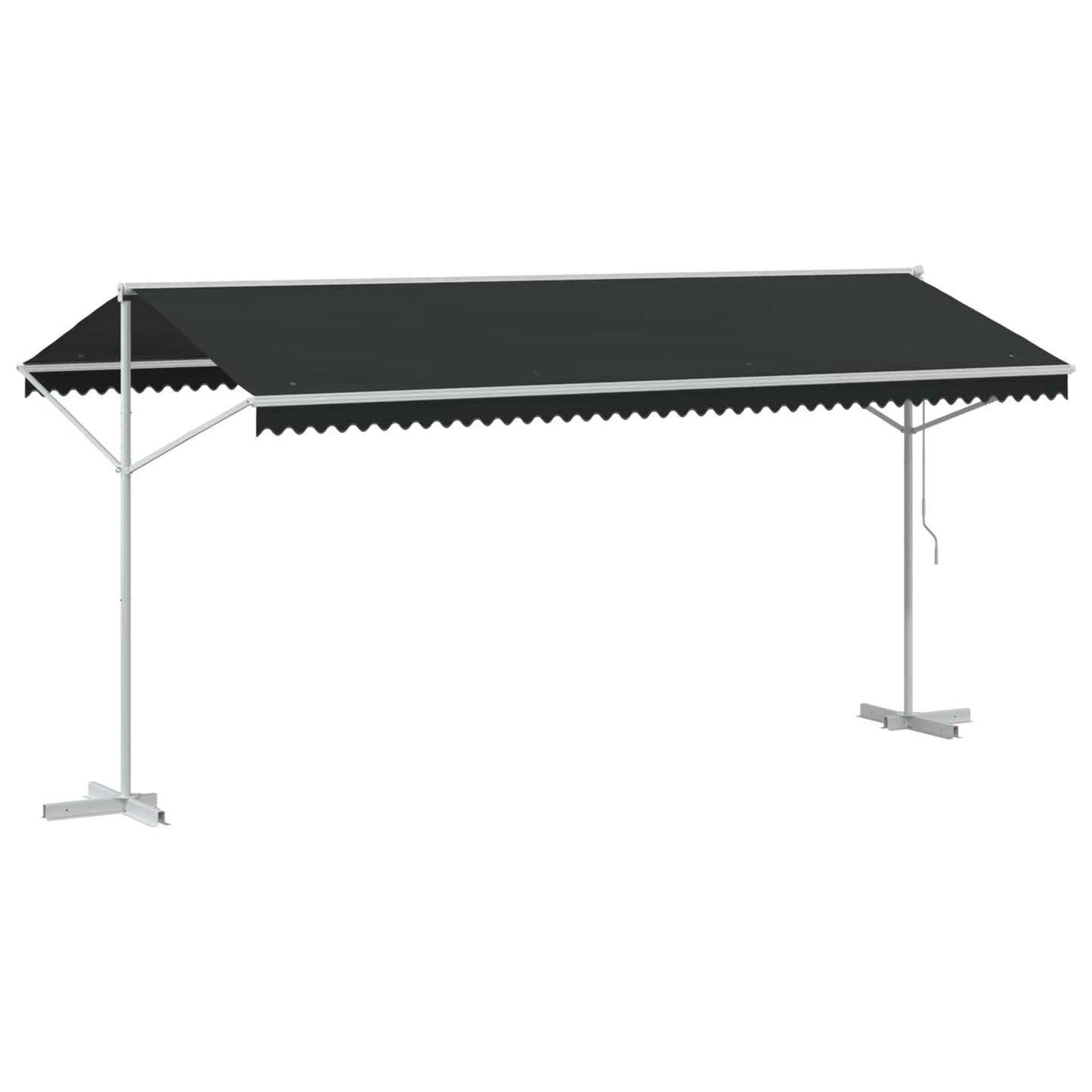 Atvira markizė Antracito 5 x 3 m Poliesteris