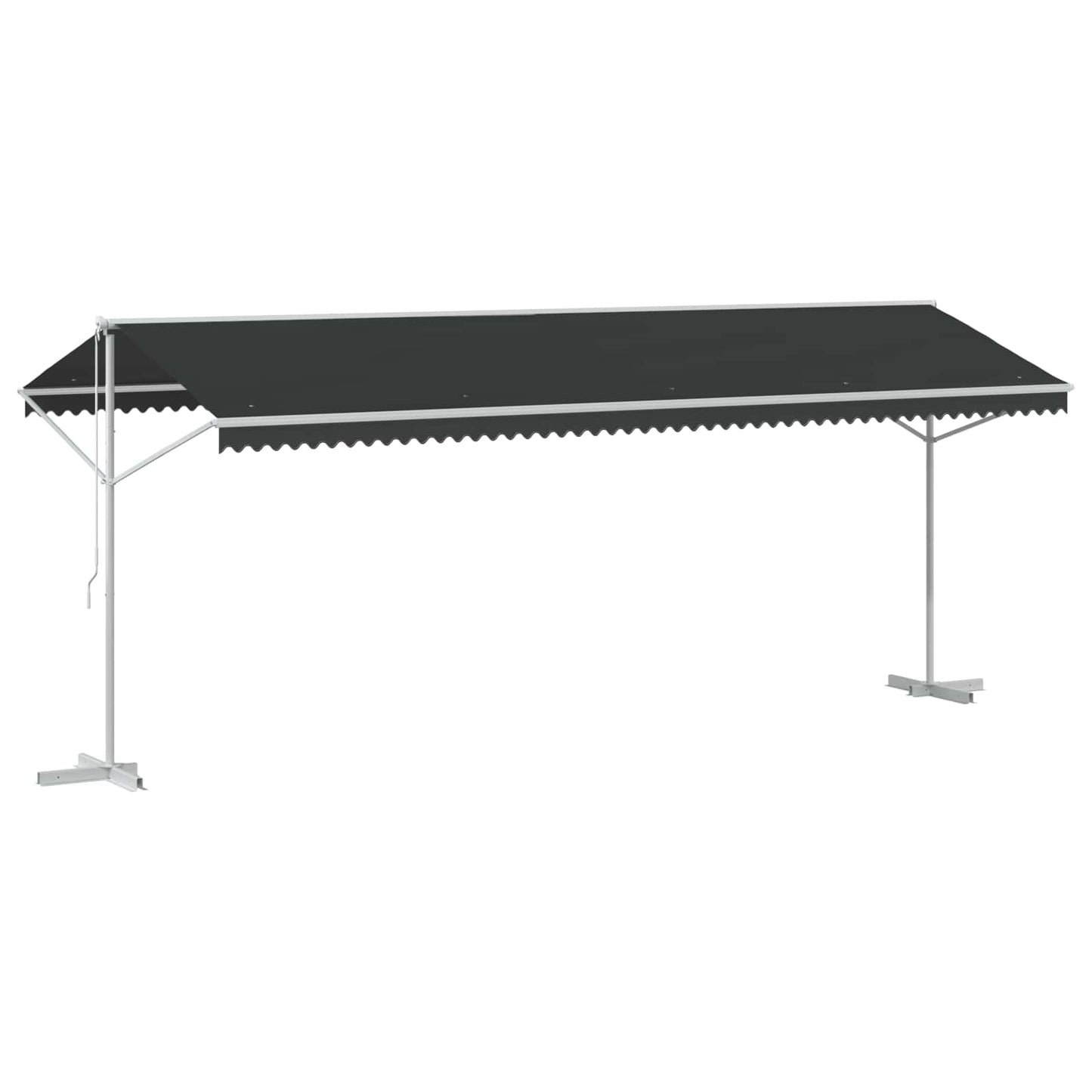 Atvira markizė Antracito 6 x 3 m Poliesteris