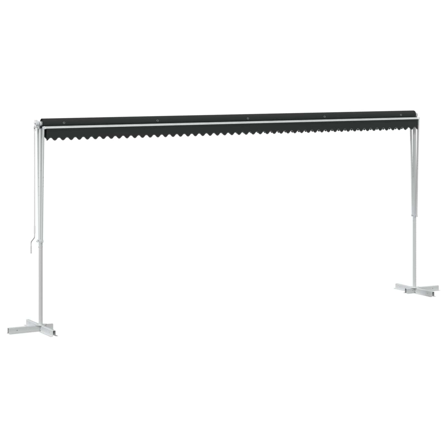 Atvira markizė Antracito 6 x 3 m Poliesteris