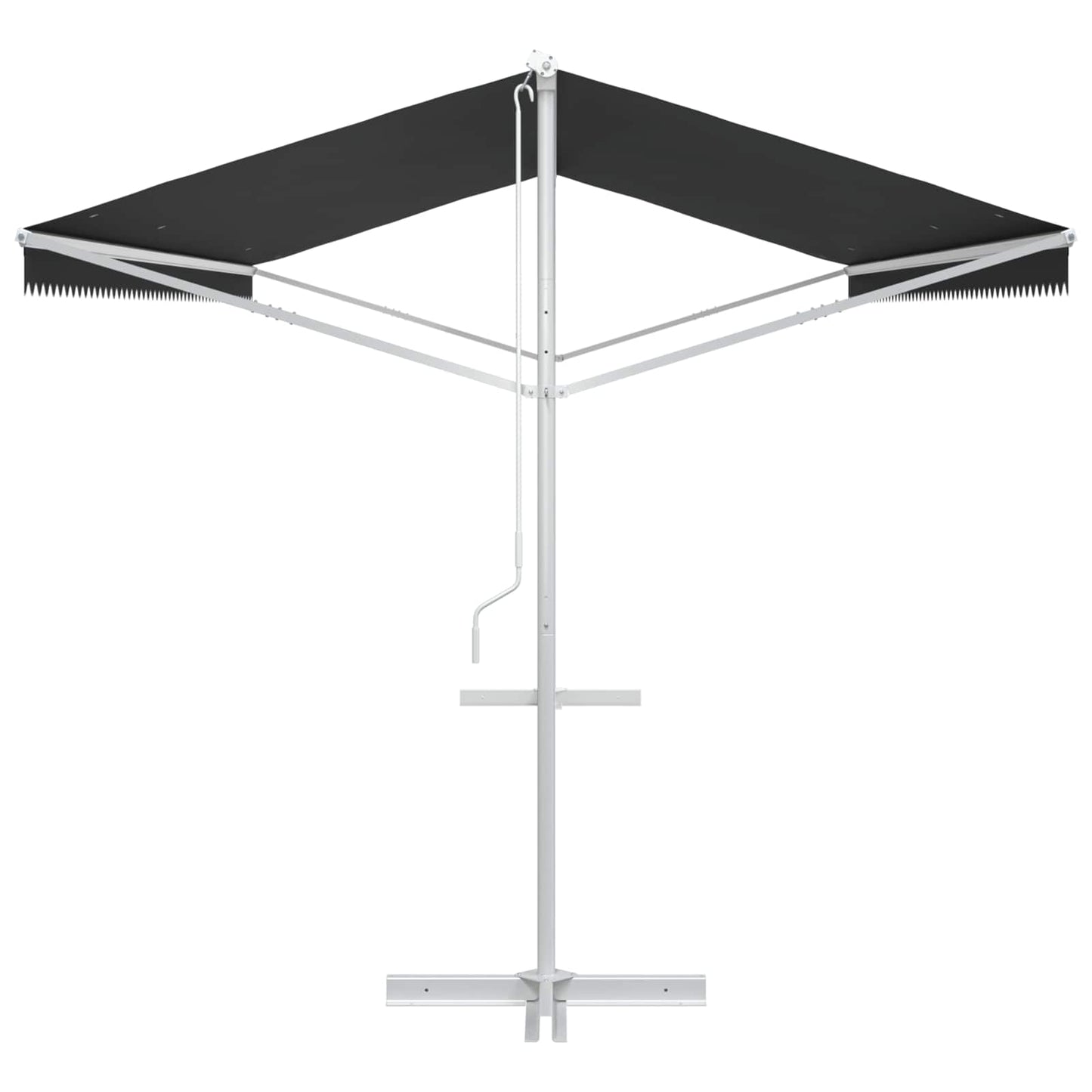 Atvira markizė Antracito 6 x 3 m Poliesteris