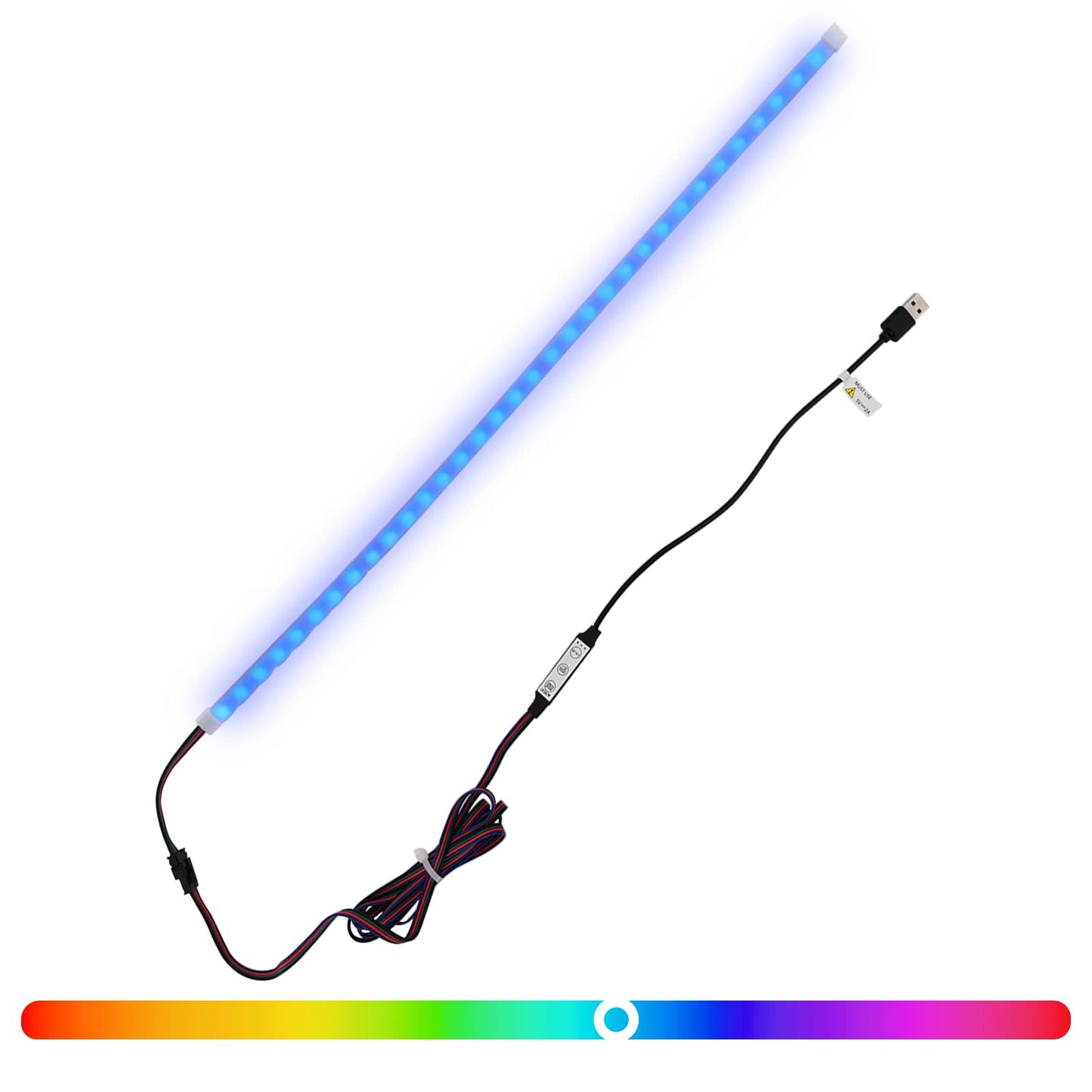 LED juosta 55 cm Įvairiaspalvis PVC