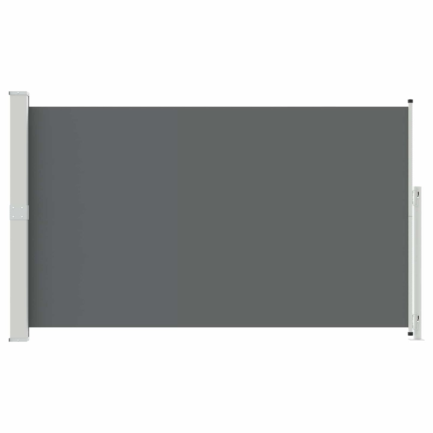Ištraukiama šoninė užuolaida Antracito 300 x 180 cm Poliesteris