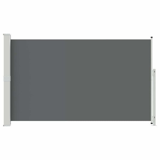 Ištraukiama šoninė užuolaida Antracito 300 x 180 cm Poliesteris
