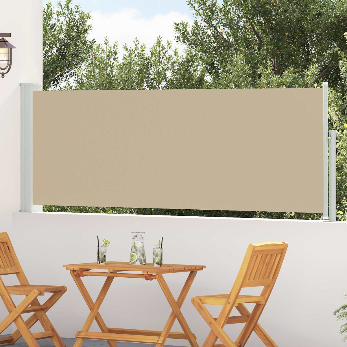 Ištraukiama šoninė užuolaida Stačiakampio 500 x 100 cm