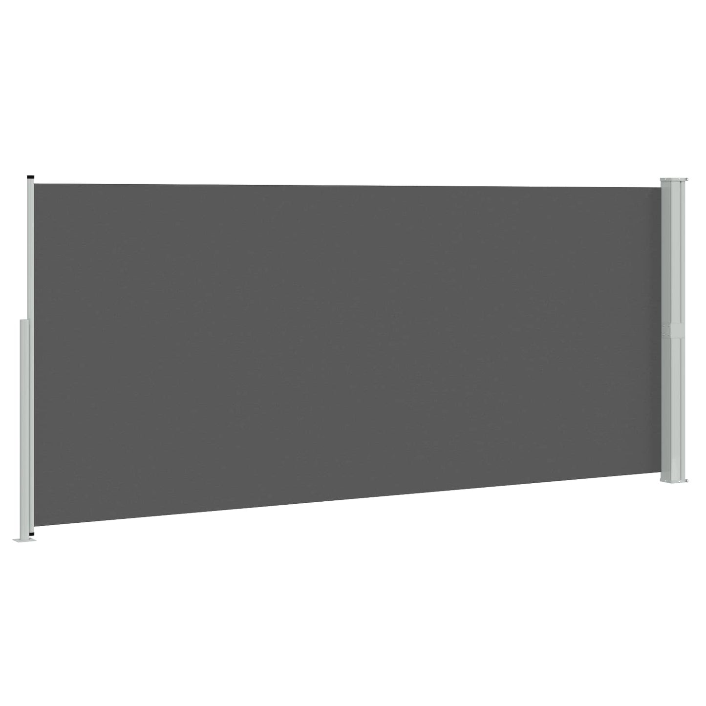Ištraukiama šoninė užuolaida Antracito 600 x 220 cm Poliesteris