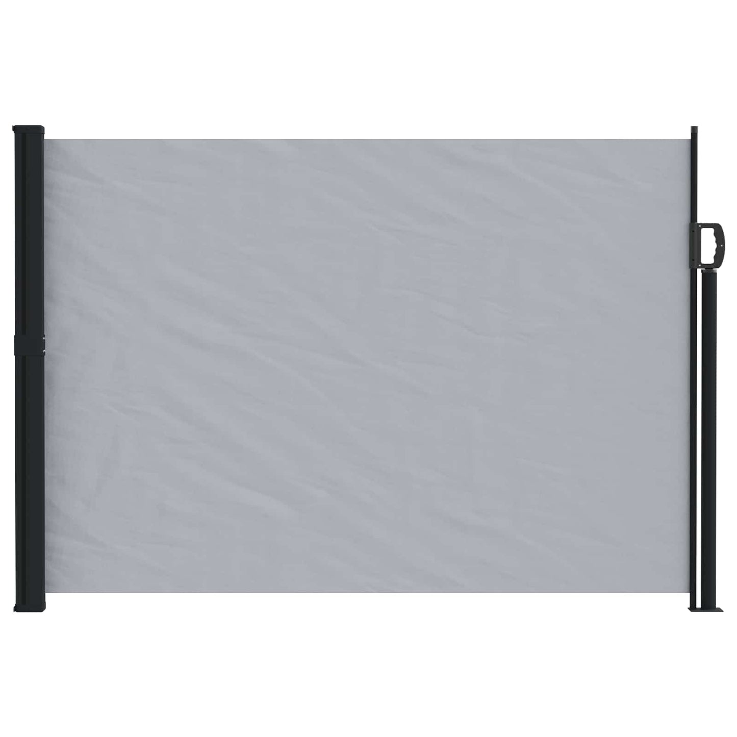 Ištraukiama šoninė užuolaida Pilka 600 x 120 cm Poliesteris